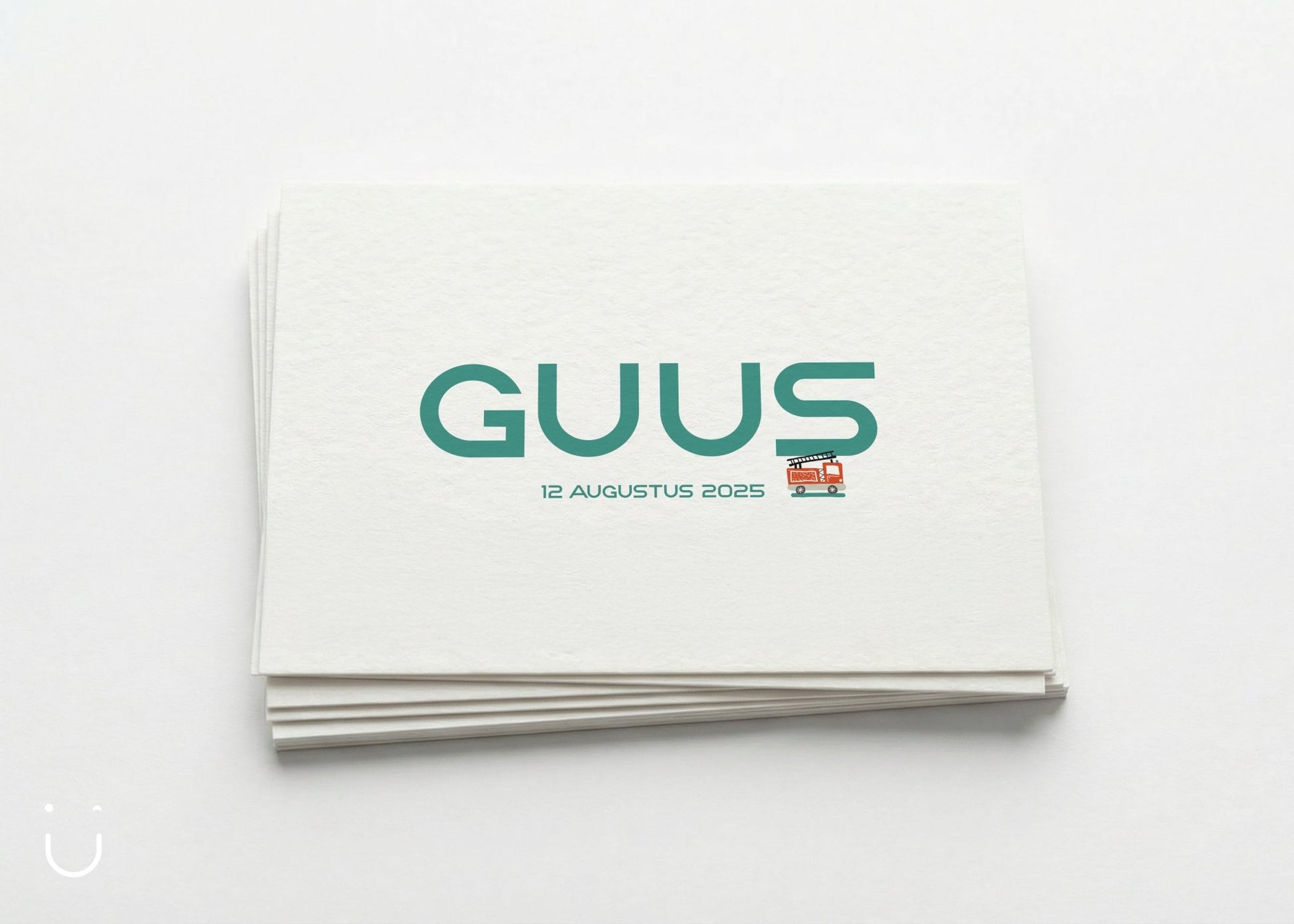 Geboortekaartje "On fire" - Deugeniet - Geboortekaartjes