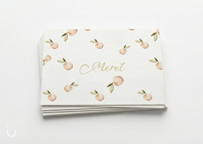 Geboortekaartje "Peaches" - Deugeniet - Geboortekaartjes