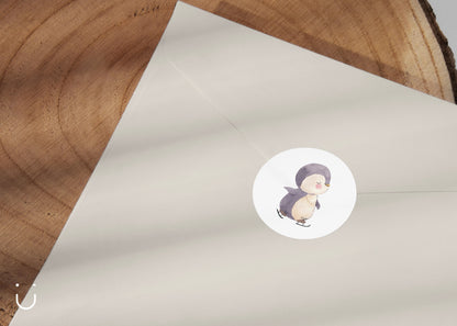 Geboortekaartje "Pinguïn" - Deugeniet - Geboortekaartjes