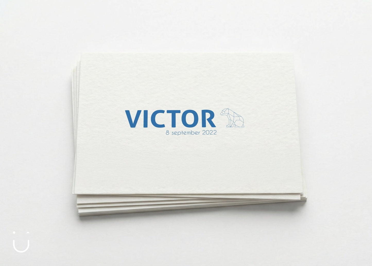 Geboortekaartje "Polar bear" - Deugeniet - Geboortekaartjes