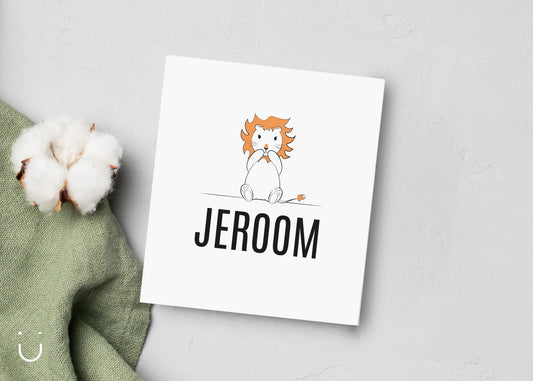 Geboortekaartje "Wonder van de jungle" - Deugeniet - Geboortekaartjes