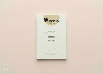 Geboortekaartje "Egel Morris" - N°2