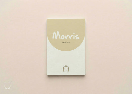 Geboortekaartje "Egel Morris" - N°2