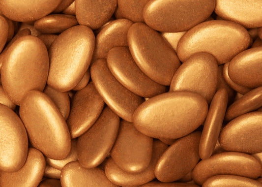 Goud brilliant suikerbonen - De Bock (1kg) - Deugeniet - Doopsuiker diy