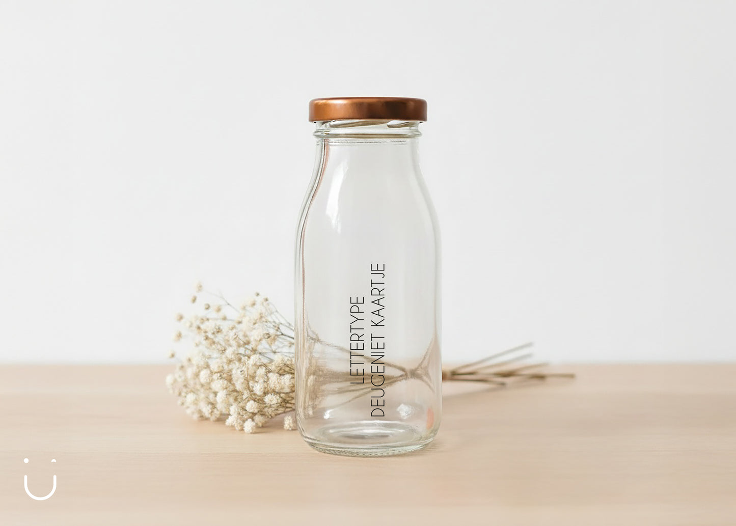 Melkflesje met naam - Doopsuiker