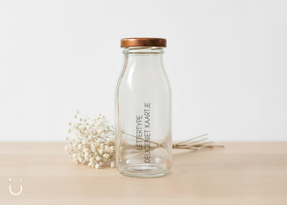 Melkflesje met naam - Doopsuiker