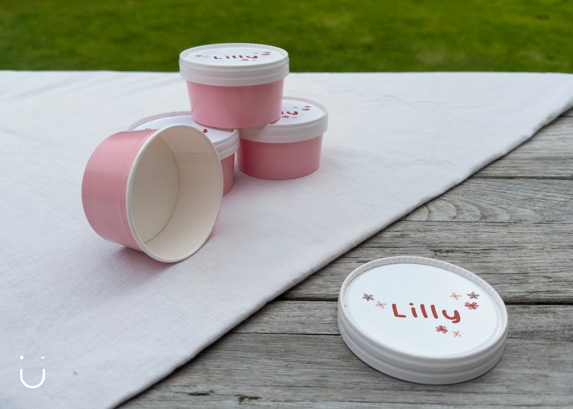 "Lilly" set - Deugeniet - Geboortekaartjes en doopsuiker