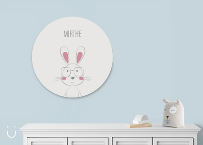 Muurcirkel "BUNNY" - Deugeniet - Muurcirkel babykamer