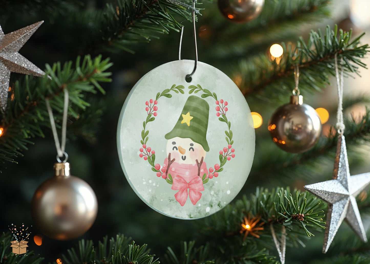 Cadeauset - Kersthangers - Meester is de liefste