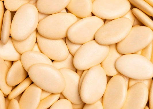 Peach suikerbonen - De Bock (1kg) - Deugeniet - Doopsuiker diy