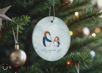 Cadeauset - Kersthangers - Wil jij mijn meter zijn? -  Kerstbal