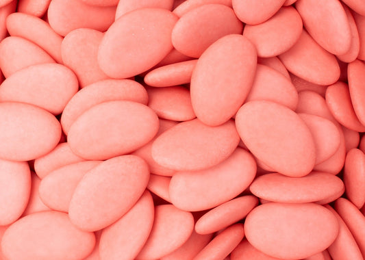 Roze suikerbonen - De Bock (1kg) - Deugeniet - Doopsuiker diy