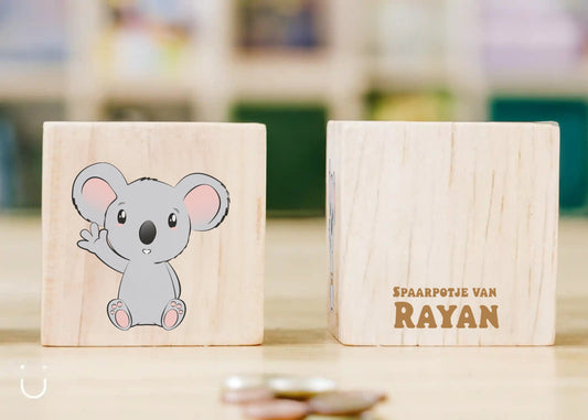 Spaarpotje "Koalabeertje" - Deugeniet - Spaarpotje babykamer