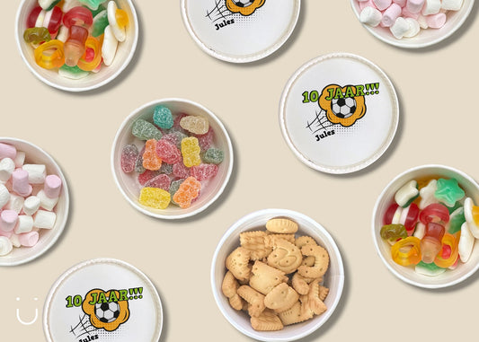 Traktatie 10 jaar Voetbal - Deugeniet - Traktatie kinderfeestje