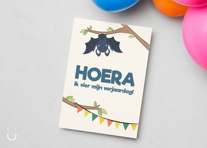 Traktatie 12 jaar Vleermuizen - Deugeniet - Traktatie kinderfeestje