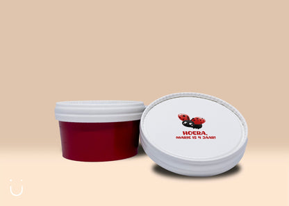 Traktatie 4 jaar Lieveheersbeestje - Deugeniet - Traktatie kinderfeestje