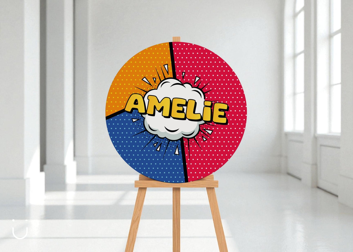 Welkomstbord "BOOM" - Deugeniet - Welkomstbord