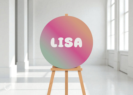 Welkomstbord "Bubblegum" - Deugeniet - Welkomstbord