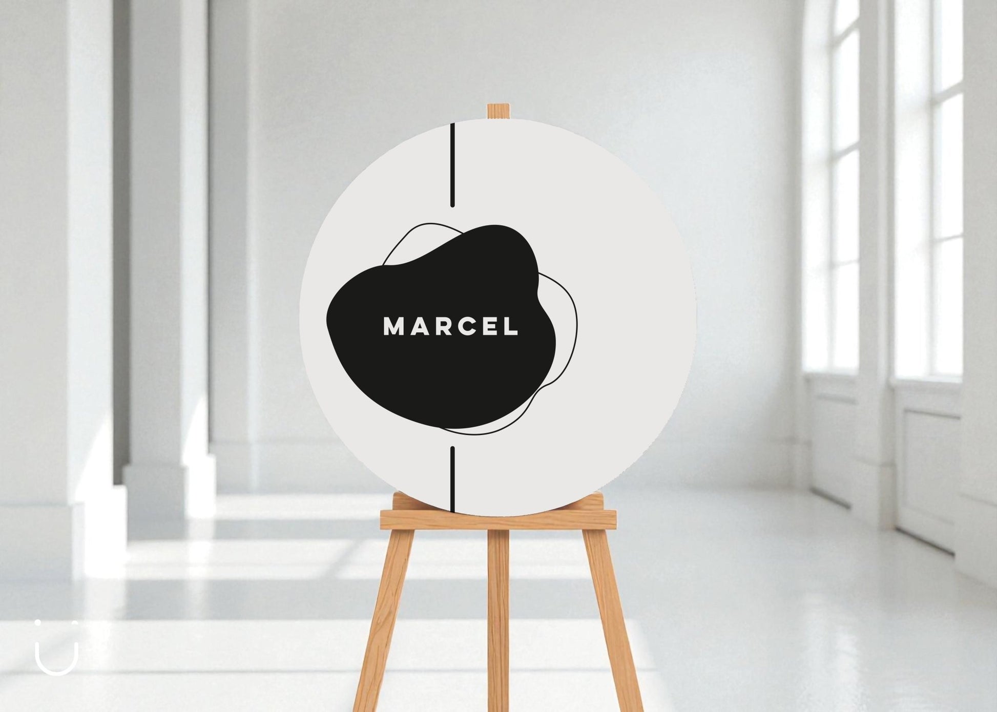 Welkomstbord "Bubbly" - Deugeniet - Welkomstbord