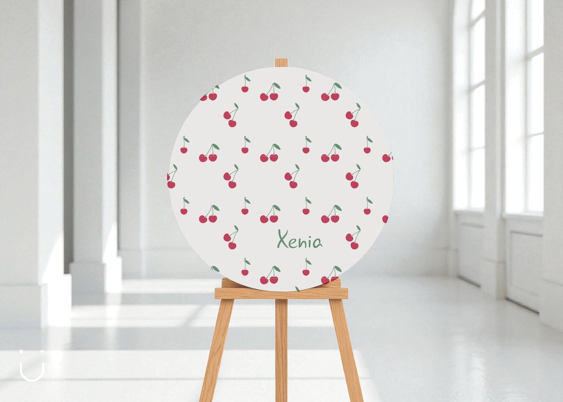 Welkomstbord "CHERRY" - Deugeniet - Welkomstbord