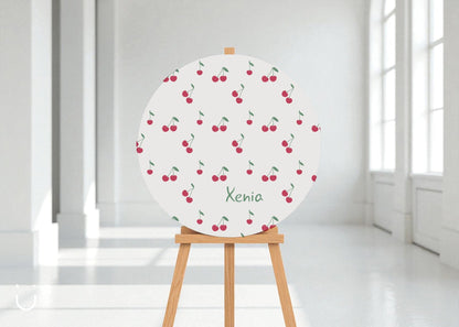 Welkomstbord "CHERRY" - Deugeniet - Welkomstbord