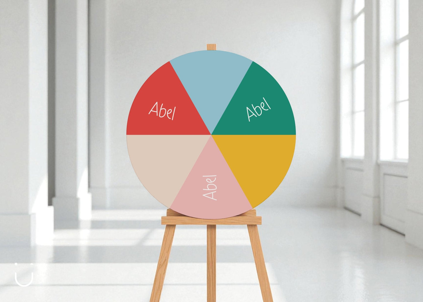 Welkomstbord "Colorblocking" - Deugeniet - Welkomstbord