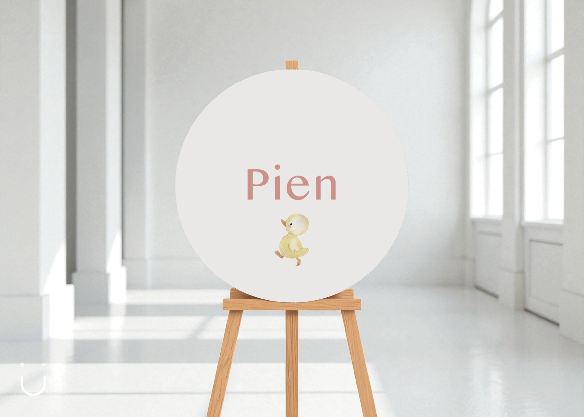 Welkomstbord "Eendje" - Deugeniet - Welkomstbord