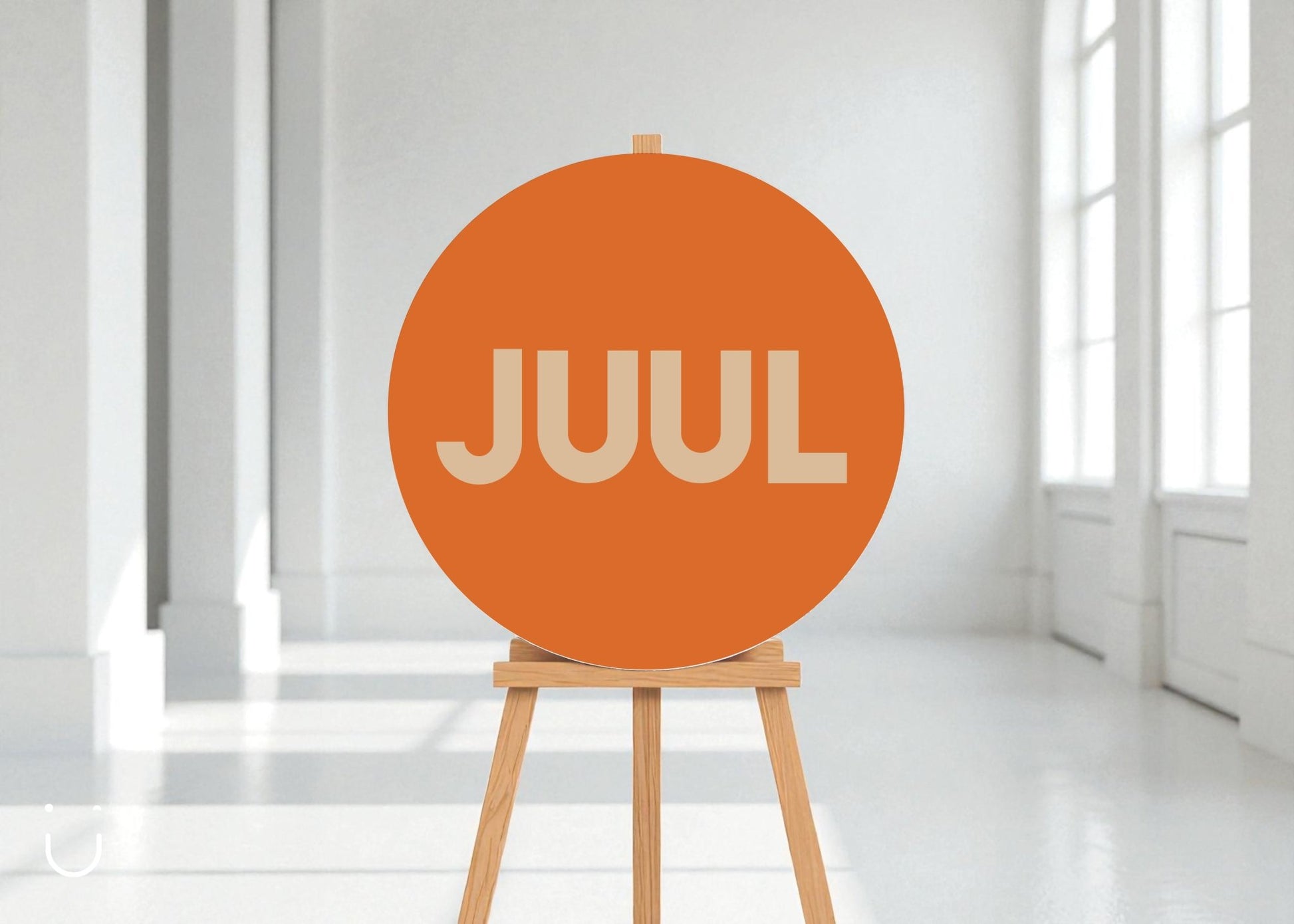 Welkomstbord "GEKLEURD oranje" - Deugeniet - Welkomstbord