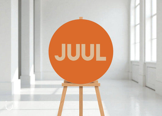 Welkomstbord "GEKLEURD oranje" - Deugeniet - Welkomstbord