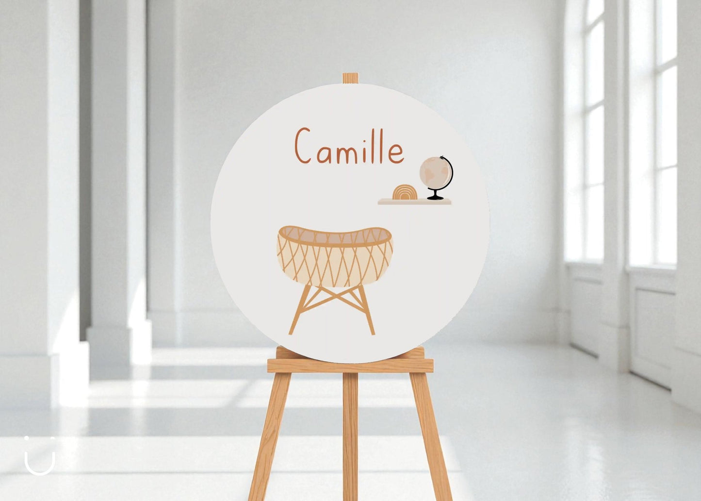 Welkomstbord "Grote zus" - Deugeniet - Welkomstbord