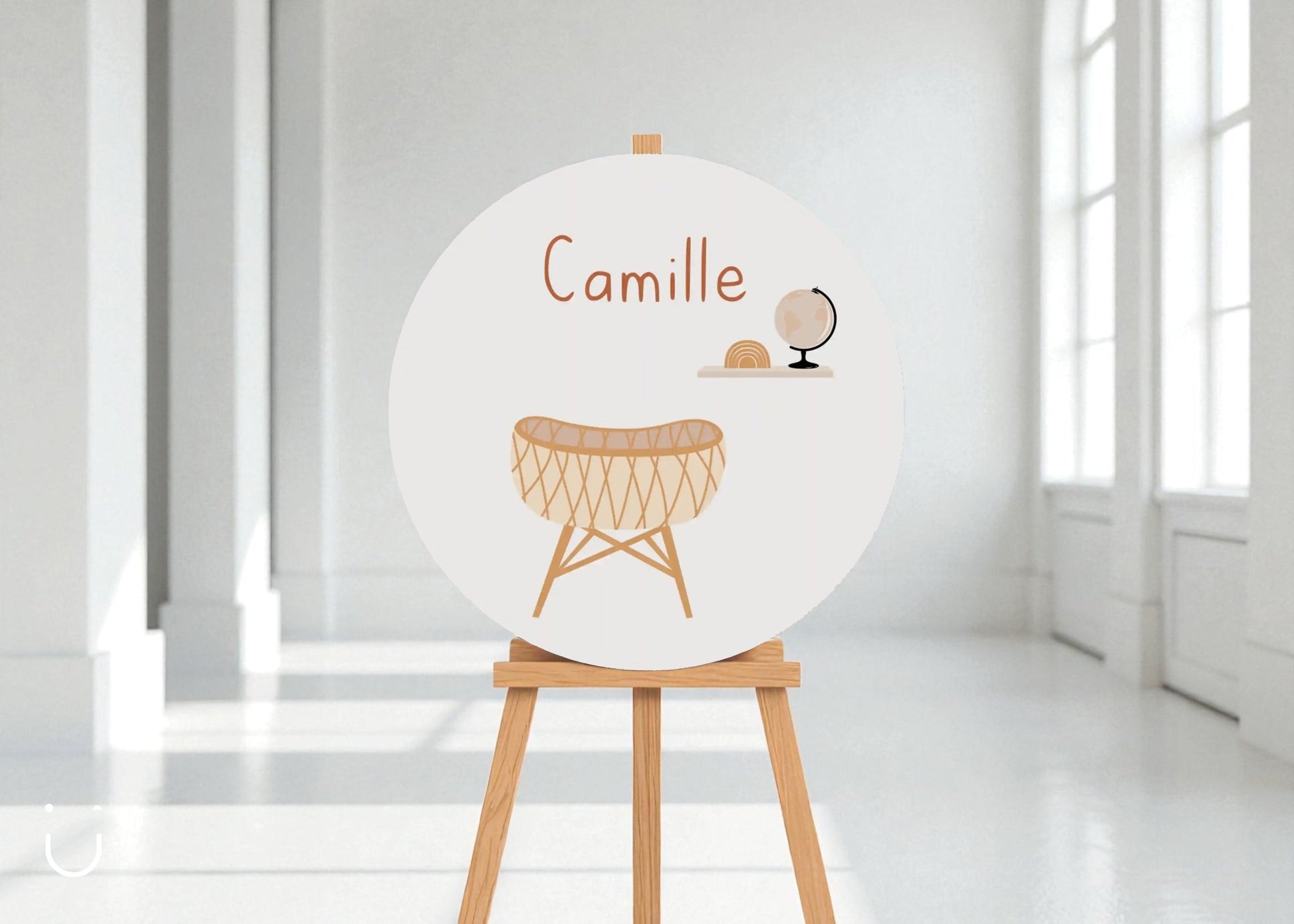 Welkomstbord "Grote zus" - Deugeniet - Welkomstbord