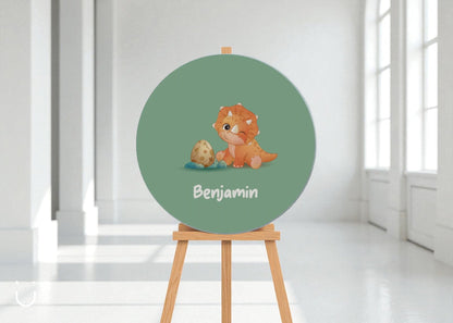 Welkomstbord "I am a dinosaur" - Deugeniet - Welkomstbord