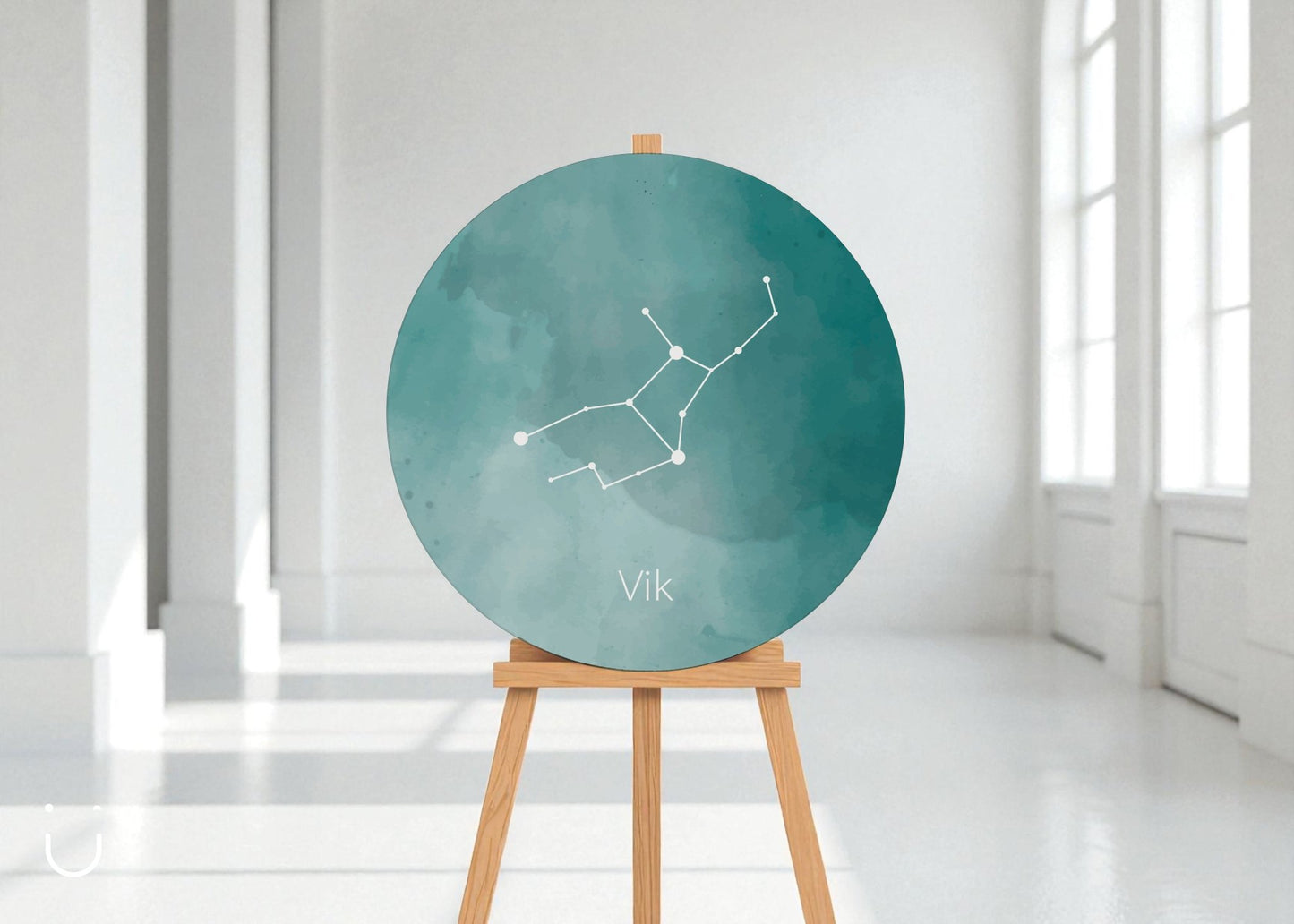 Welkomstbord "In de sterren geschreven" - Deugeniet - Welkomstbord