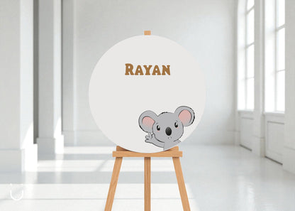 Welkomstbord "Koalabeertje" - Deugeniet - Welkomstbord