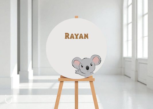 Welkomstbord "Koalabeertje" - Deugeniet - Welkomstbord