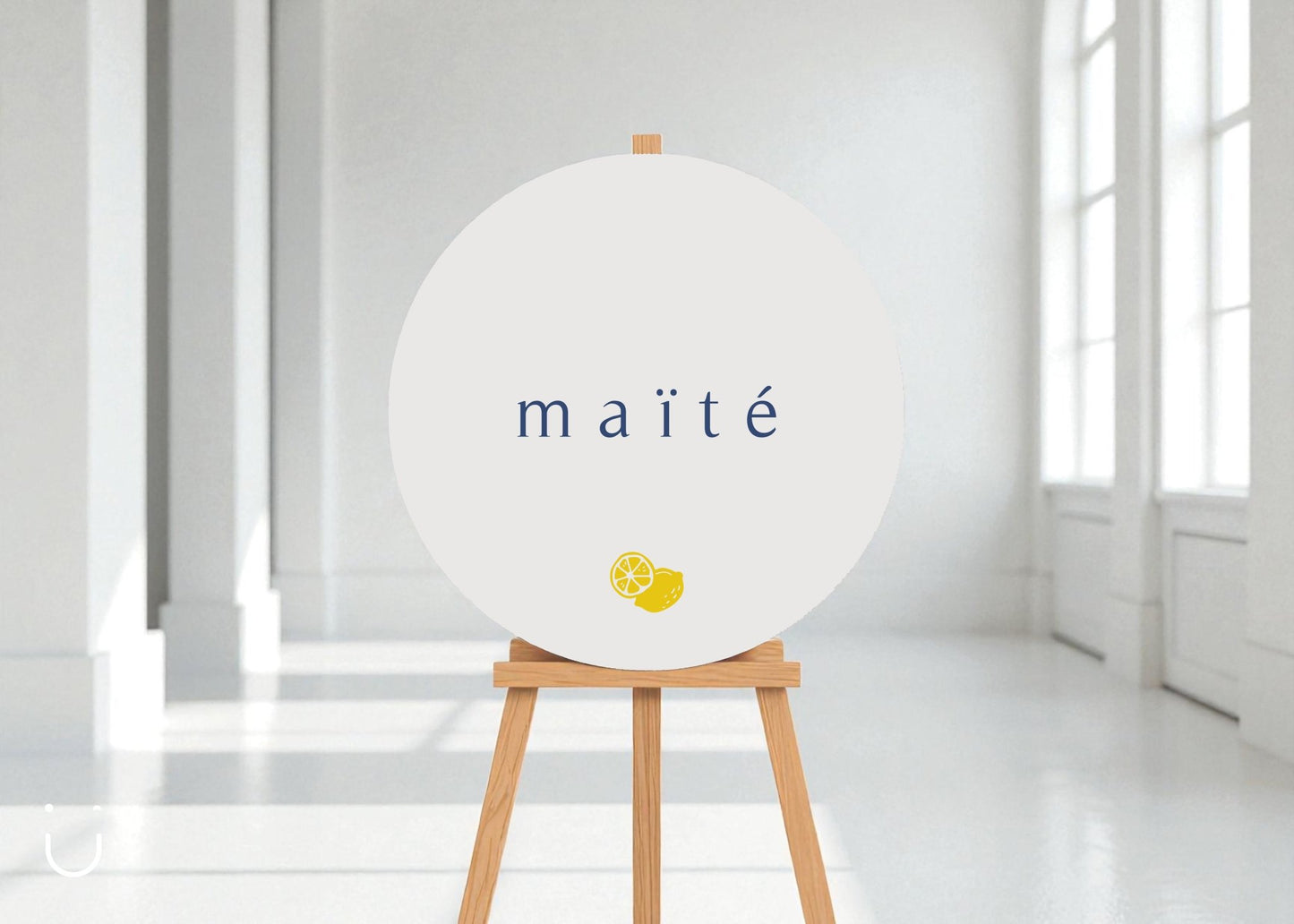 Welkomstbord "Lemon" - Deugeniet - Welkomstbord
