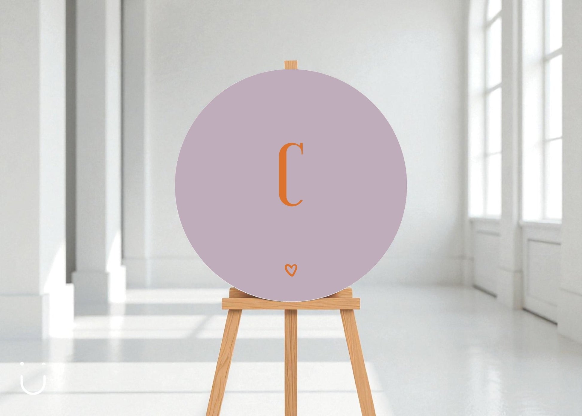 Welkomstbord "LILA" - Deugeniet - Welkomstbord