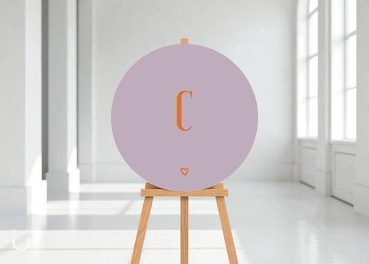 Welkomstbord "LILA" - Deugeniet - Welkomstbord