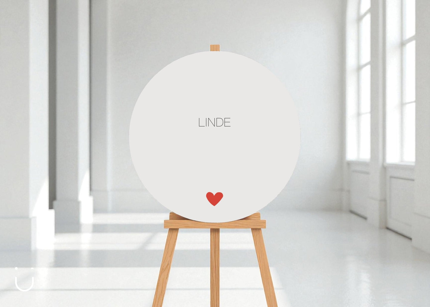 Welkomstbord "L.O.V.E." - Deugeniet - Welkomstbord