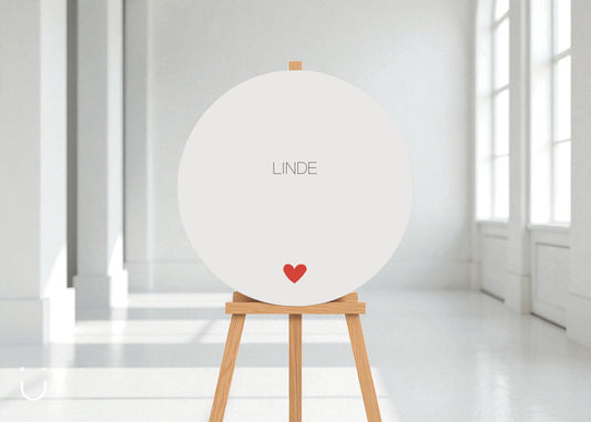 Welkomstbord "L.O.V.E." - Deugeniet - Welkomstbord