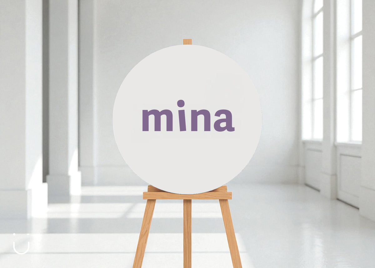 Welkomstbord "Mina" - Deugeniet