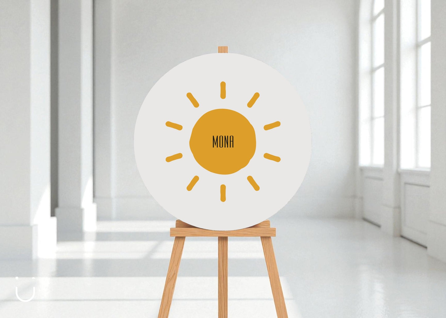 Welkomstbord "My little sunshine" - Deugeniet - Welkomstbord