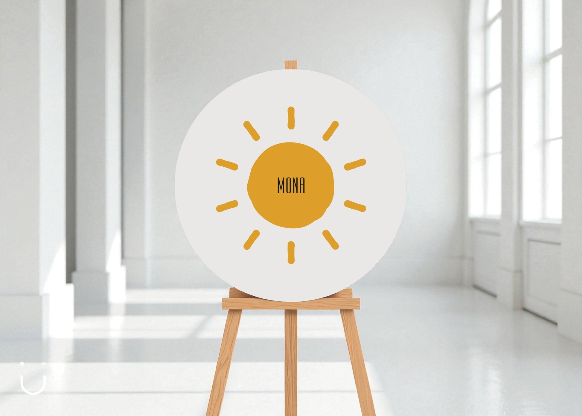 Welkomstbord "My little sunshine" - Deugeniet - Welkomstbord