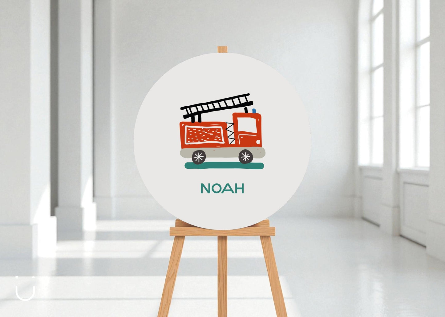 Welkomstbord "On fire" - Deugeniet - Welkomstbord