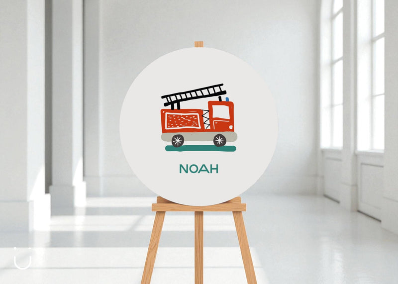 Welkomstbord "On fire" - Deugeniet - Welkomstbord