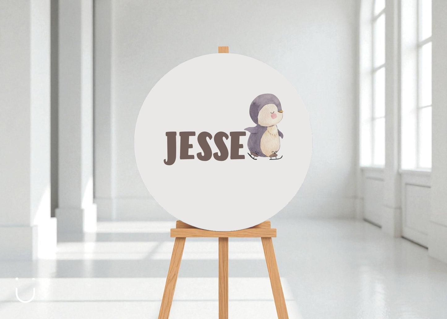 Welkomstbord "Pinguïn" - Deugeniet - Welkomstbord