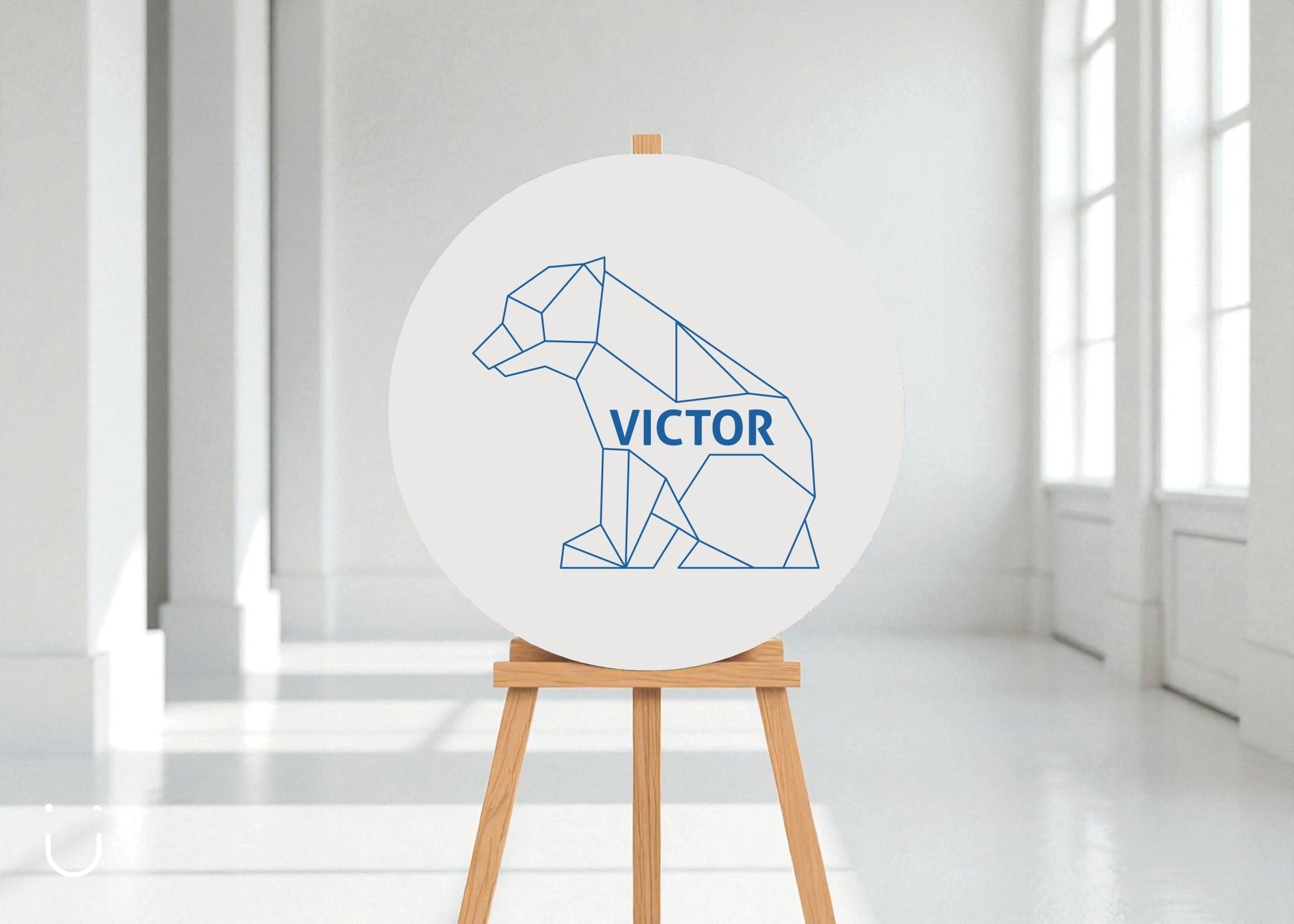 Welkomstbord "Polar bear" - Deugeniet - Welkomstbord