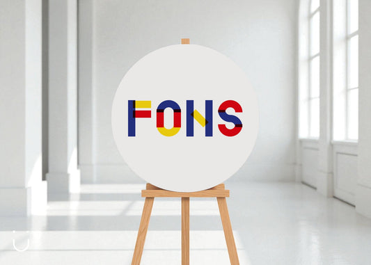 Welkomstbord "Primary blocks" - Deugeniet - Welkomstbord