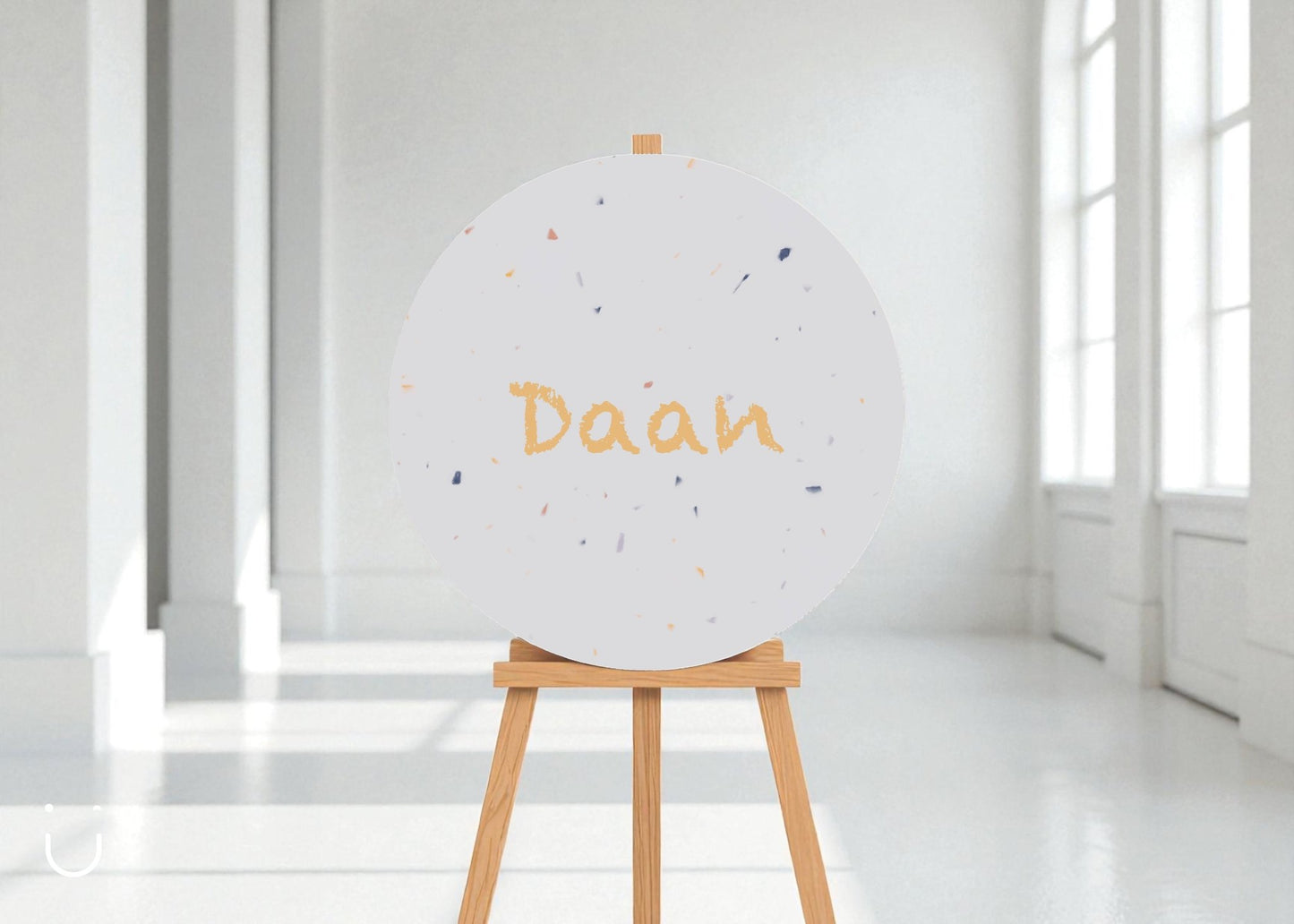 Welkomstbord "Terrazzo" - Deugeniet - Welkomstbord