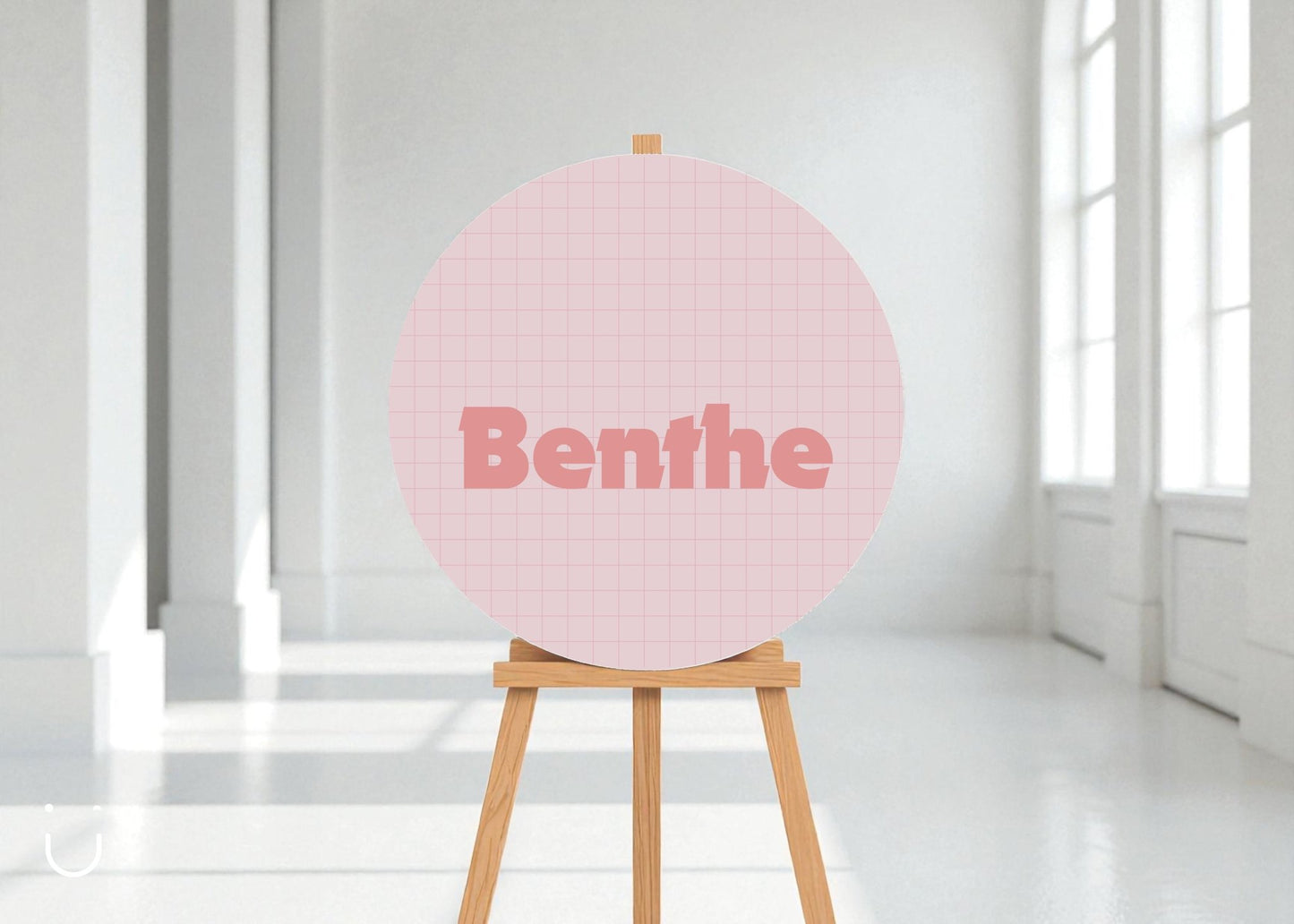 Welkomstbord "The grid" - Deugeniet - Welkomstbord